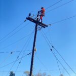 mv overhead cable installation